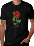 Black Rose Graphic Tee