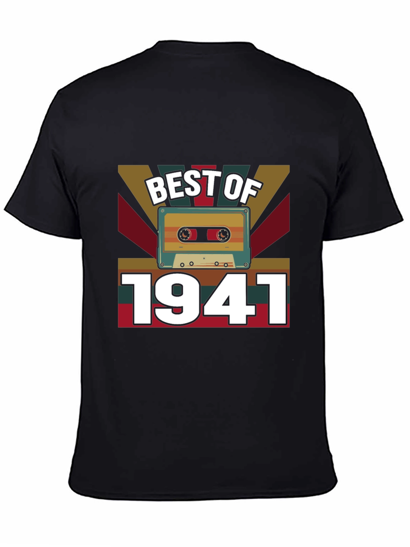 Best of 1941 Cassette Tape T-Shirt - Retro Birthday Gift