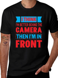 Behind The Camera Graphic T-Shirt