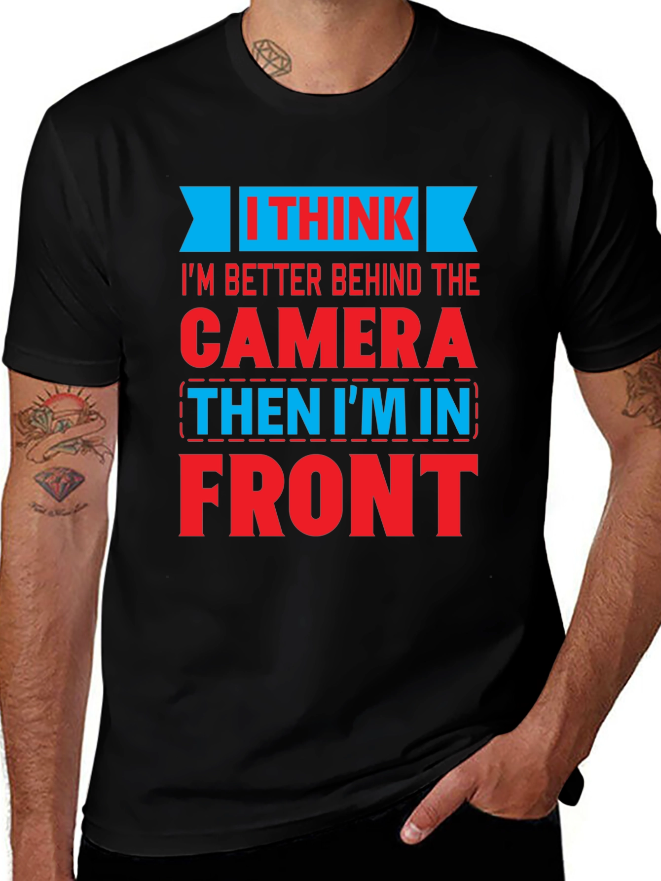 Behind The Camera Graphic T-Shirt