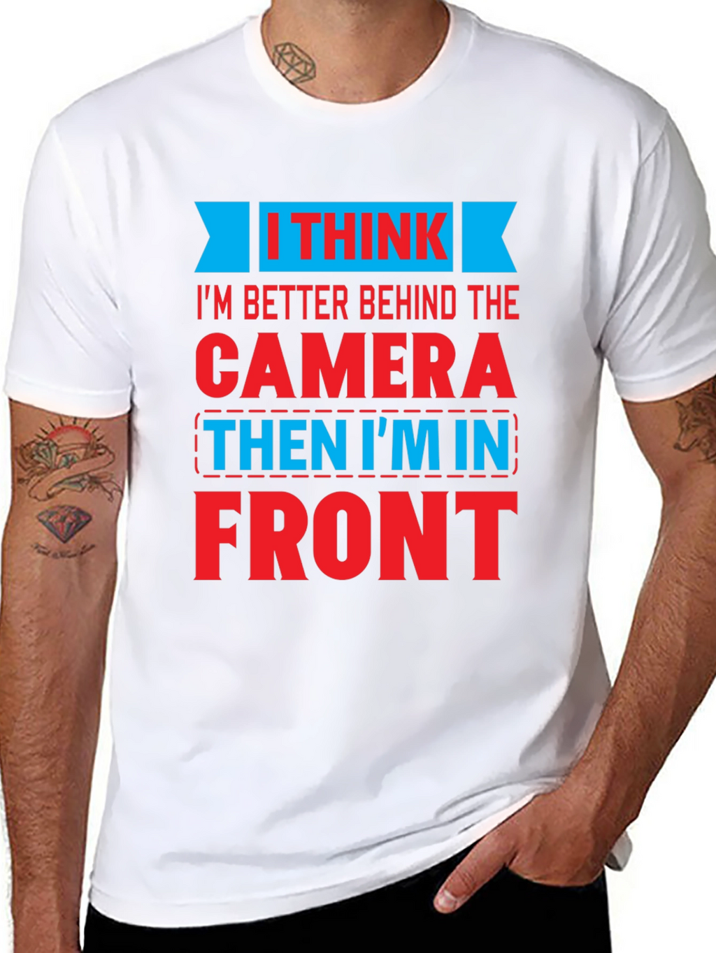 Behind The Camera Graphic T-Shirt