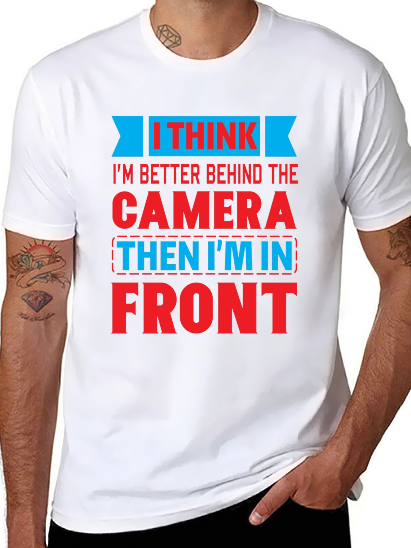 Behind The Camera Graphic T-Shirt