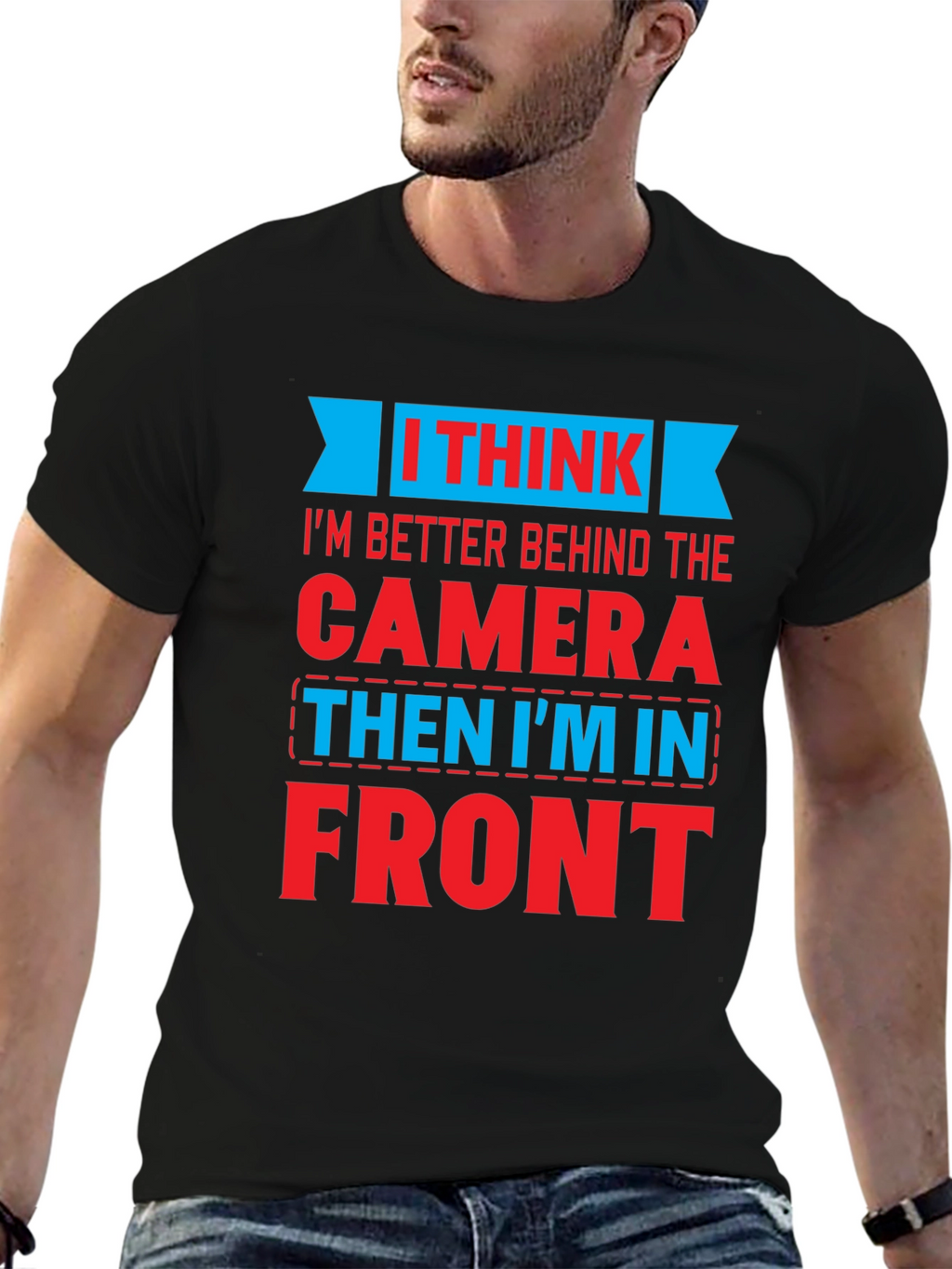 Behind The Camera Graphic T-Shirt