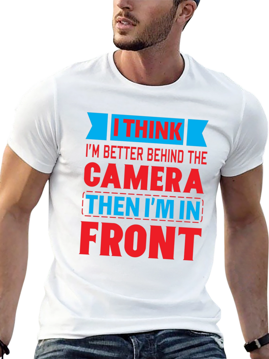 Behind The Camera Graphic T-Shirt