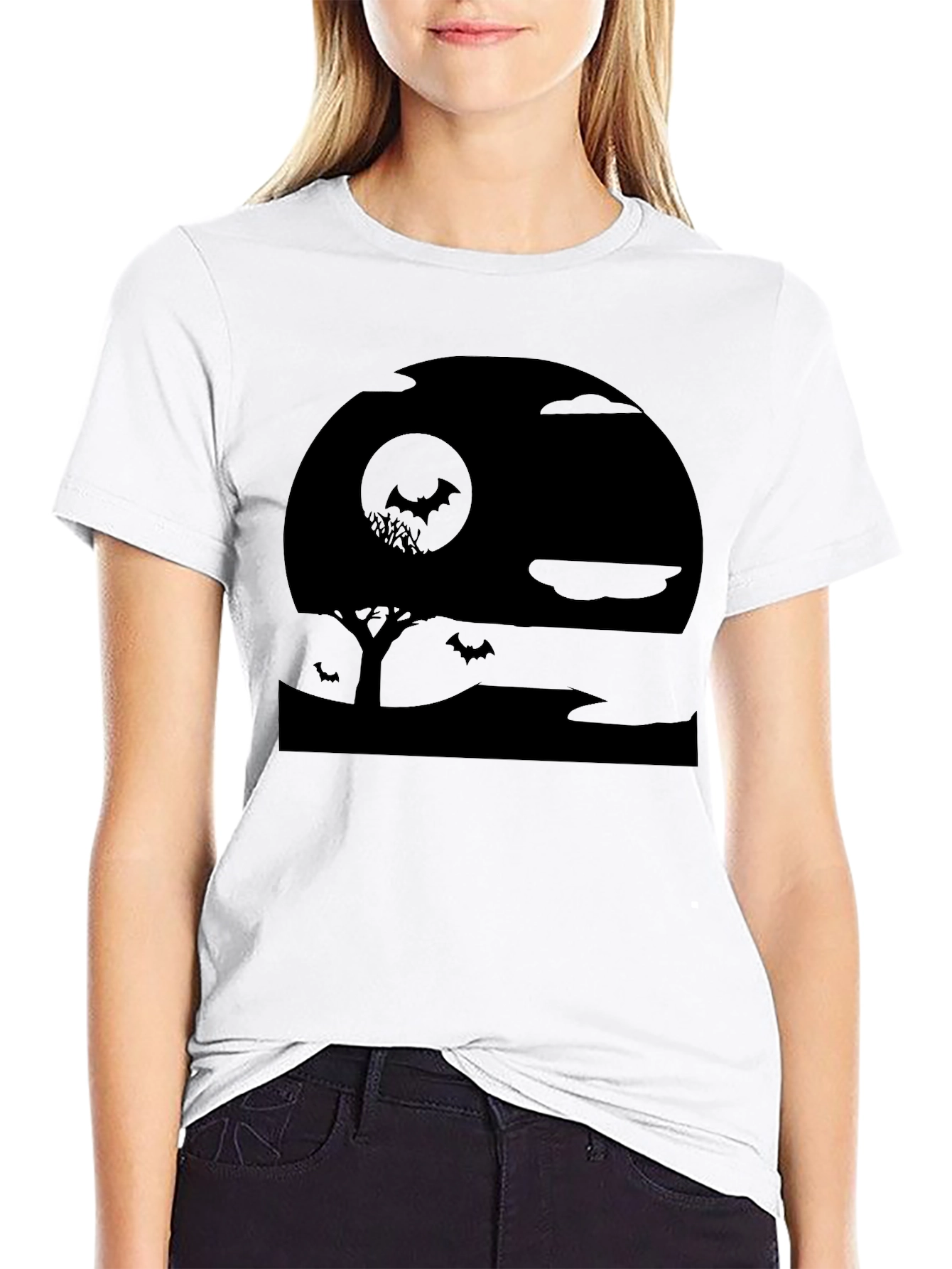 Spooky Silhouette Halloween T-Shirt