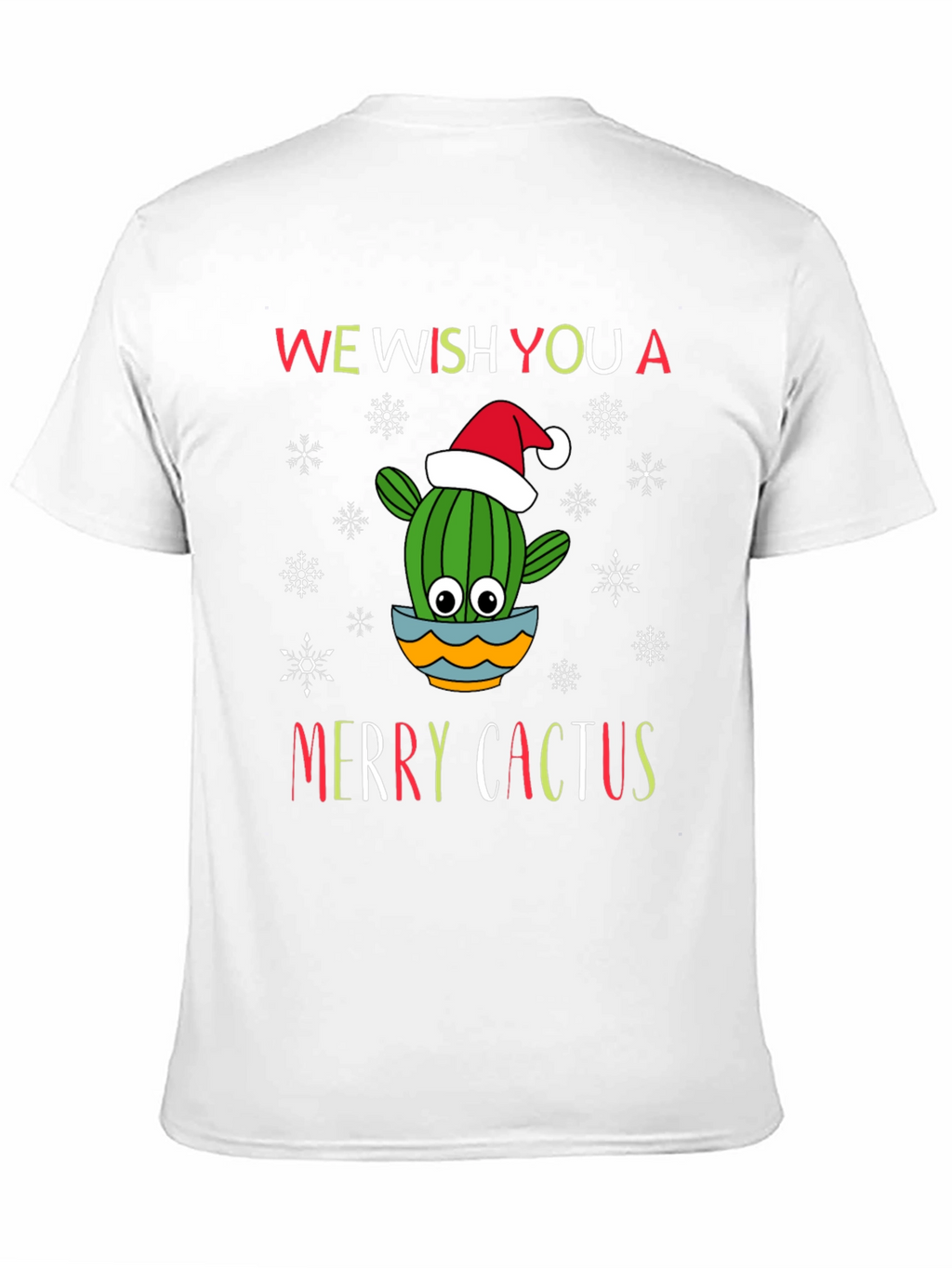 Merry Cactus Christmas Holiday T-Shirt