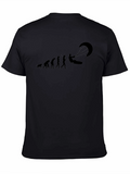 Evolution of Kitesurfing Black T-Shirt
