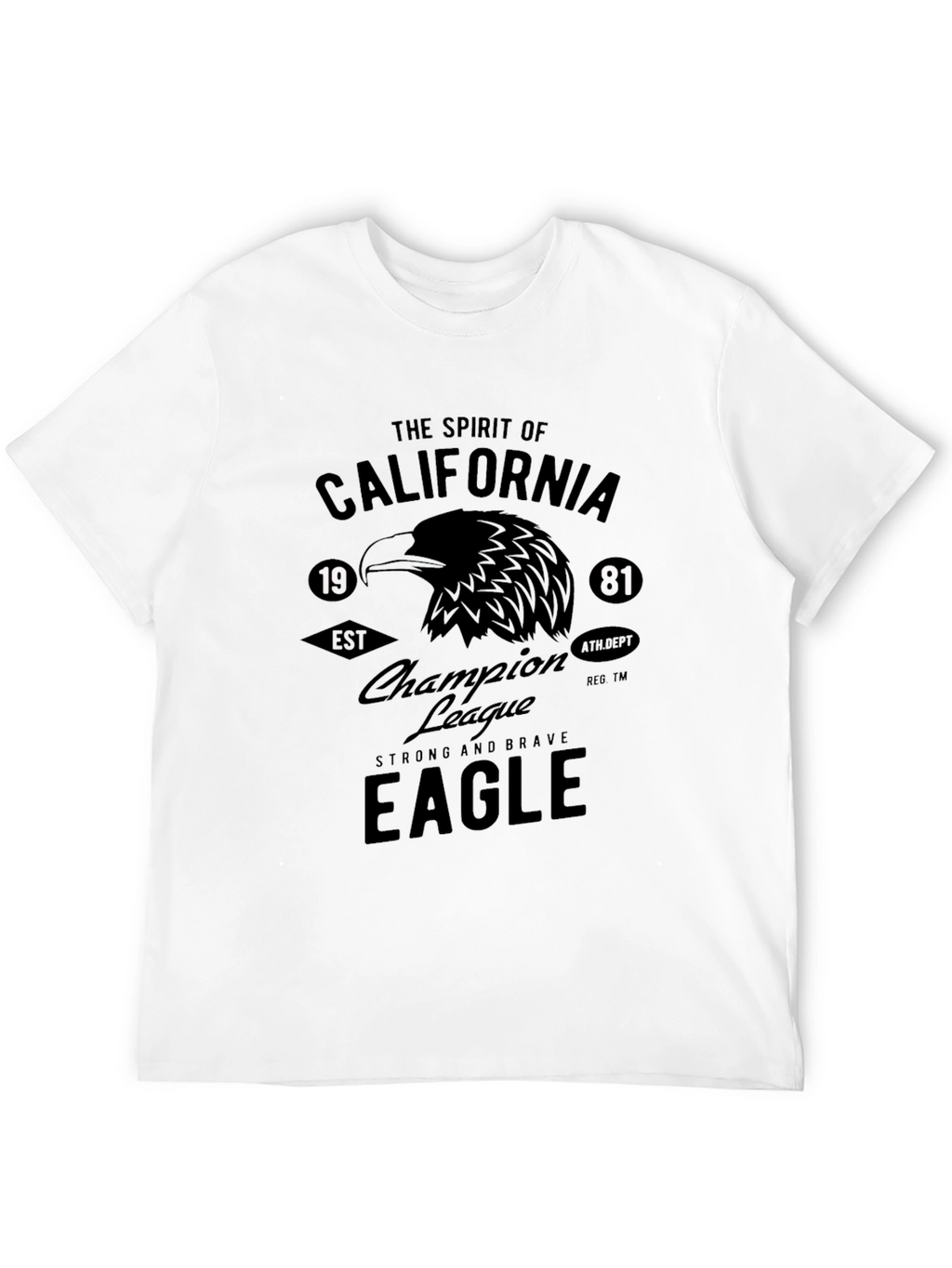 California Eagle Graphic T-Shirt