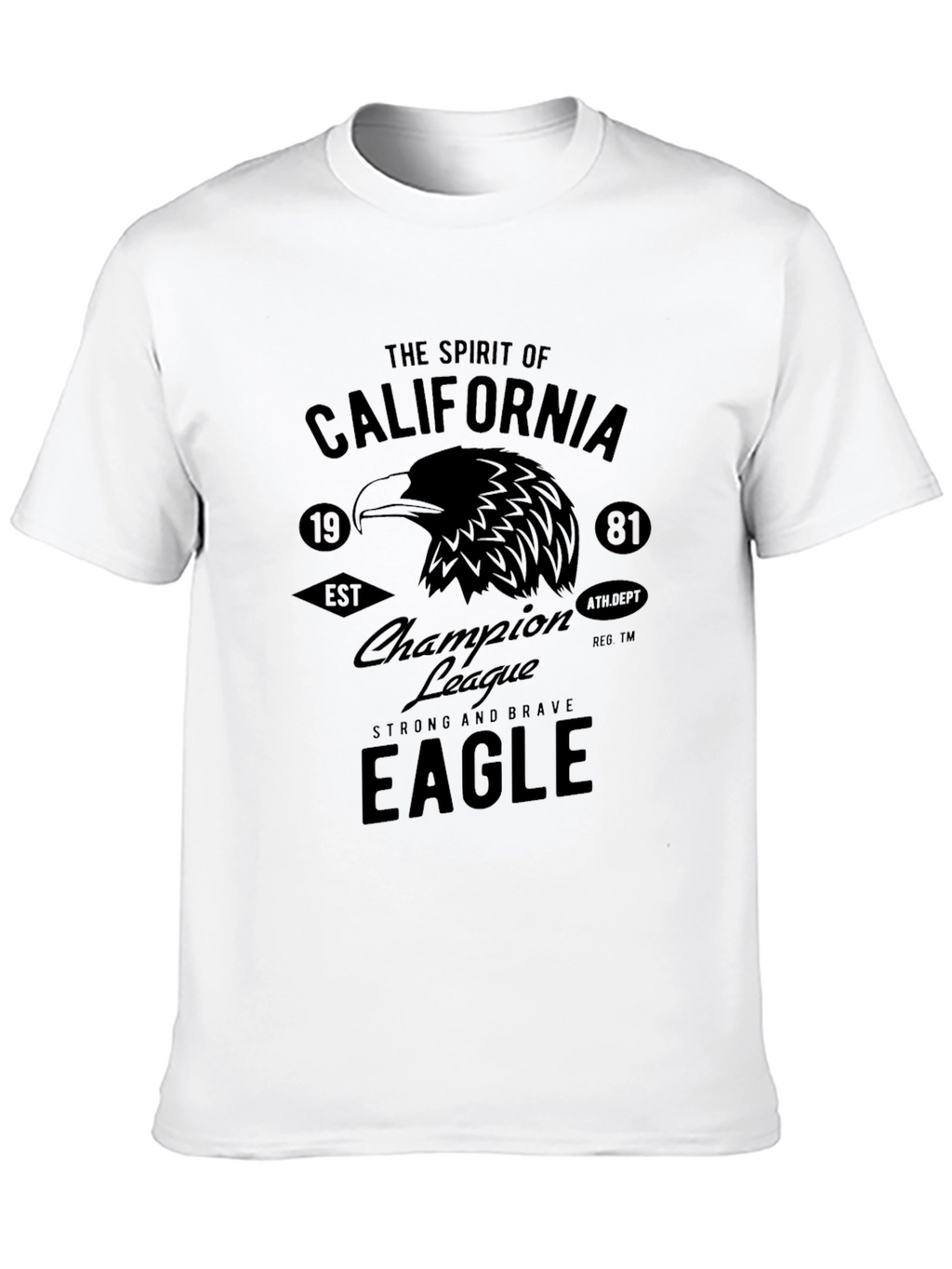 California Eagle Graphic T-Shirt