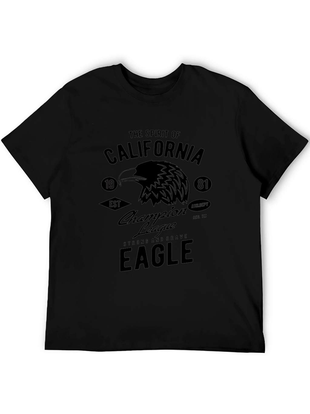 California Eagle Graphic T-Shirt