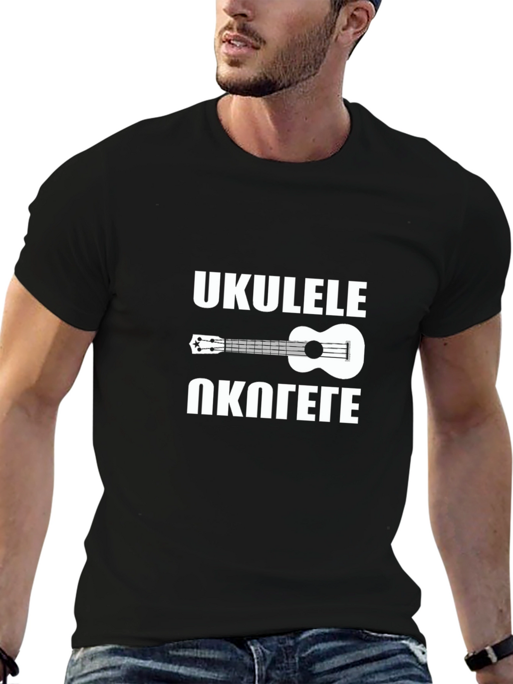 Ukulele Okotege Graphic T-Shirt