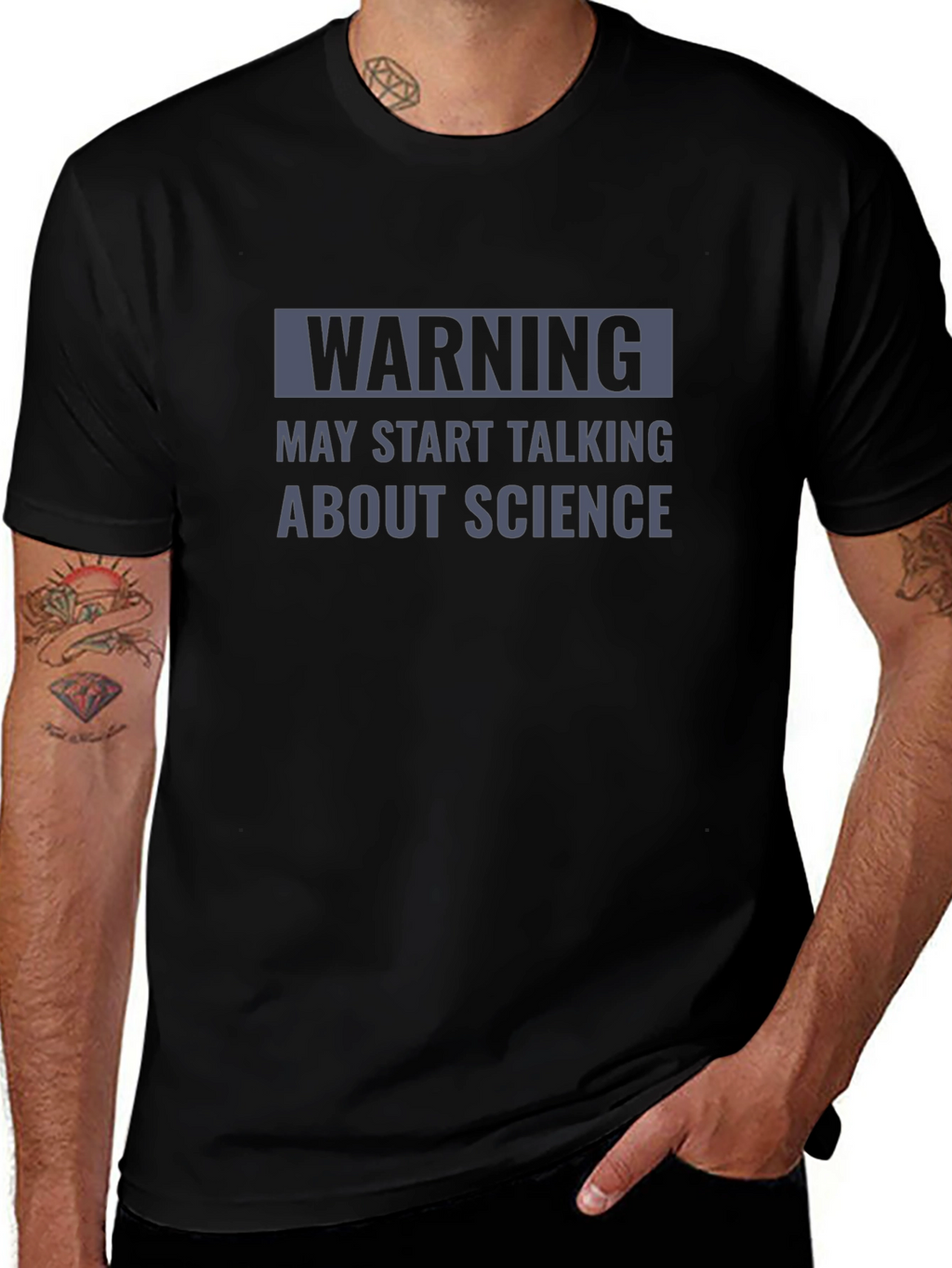 Warning May Start Talking About Science T-Shirt