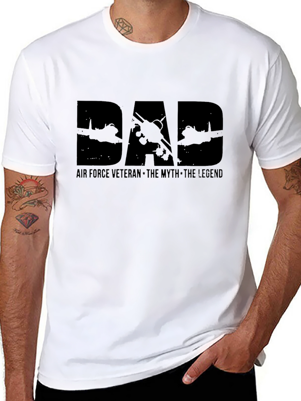 Air Force Veteran Dad T-Shirt