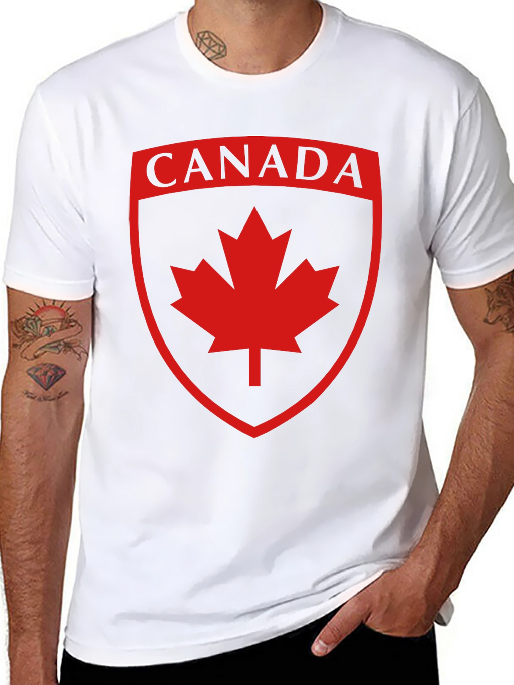 Canada Maple Leaf Graphic T-Shirt
