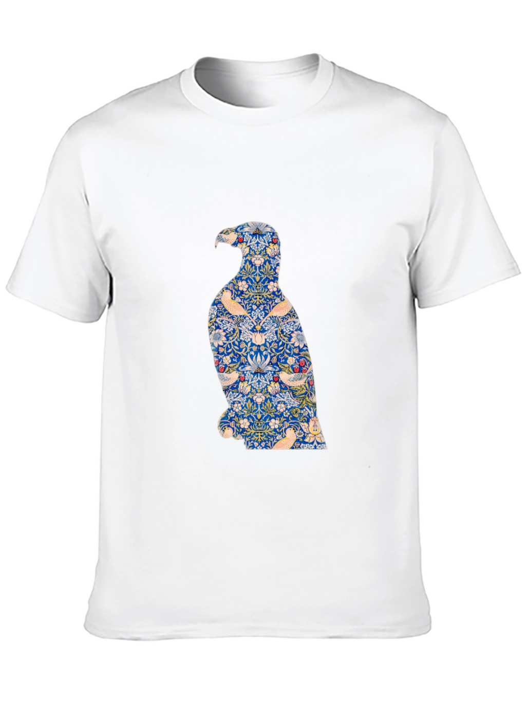 Stylish Eagle Graphic Print Black T-Shirt