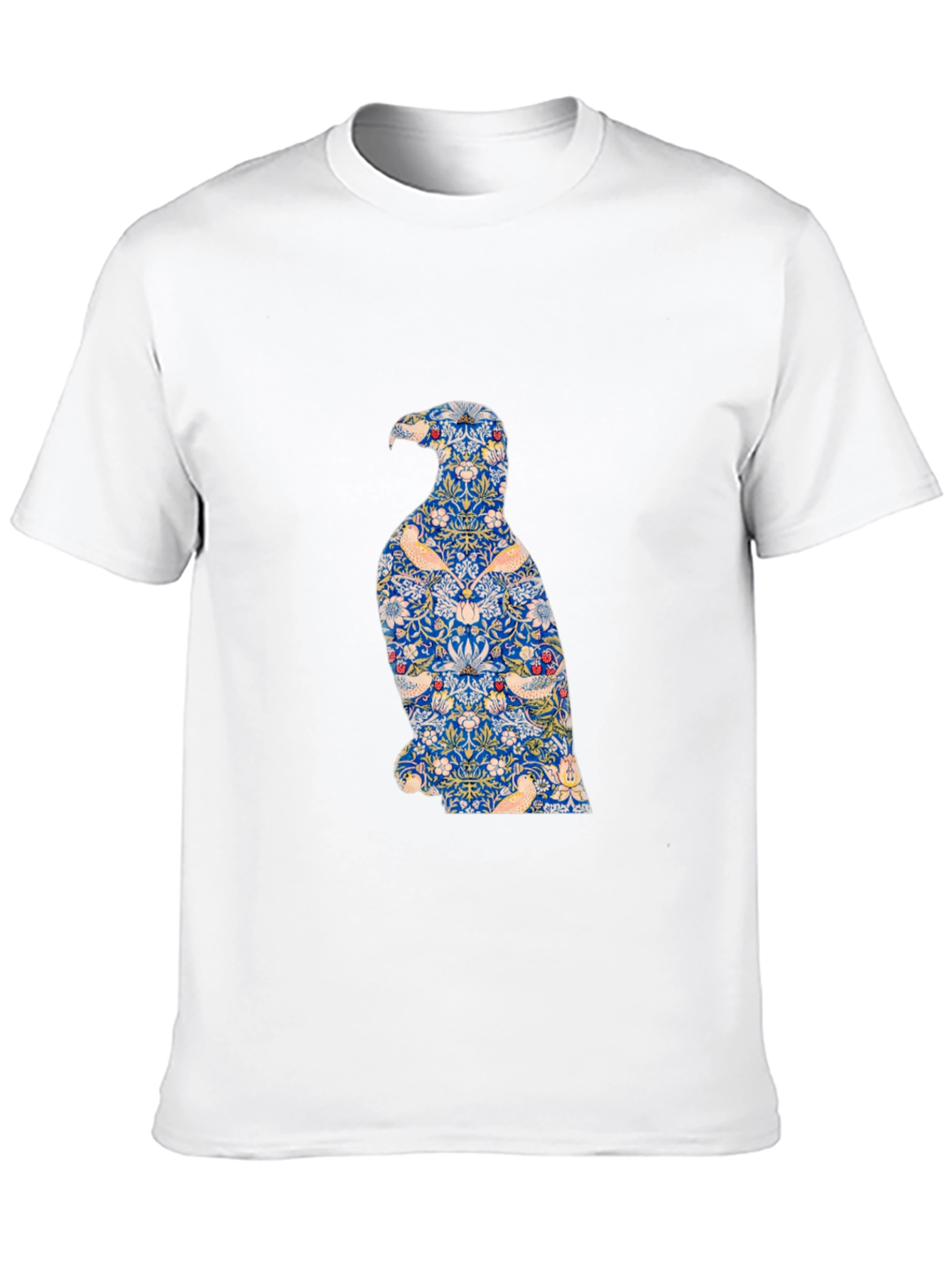 Stylish Eagle Graphic Print Black T-Shirt