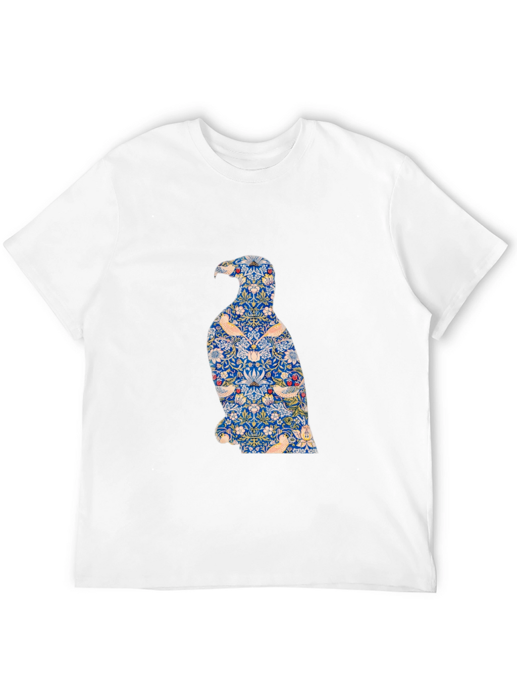 Stylish Eagle Graphic Print Black T-Shirt