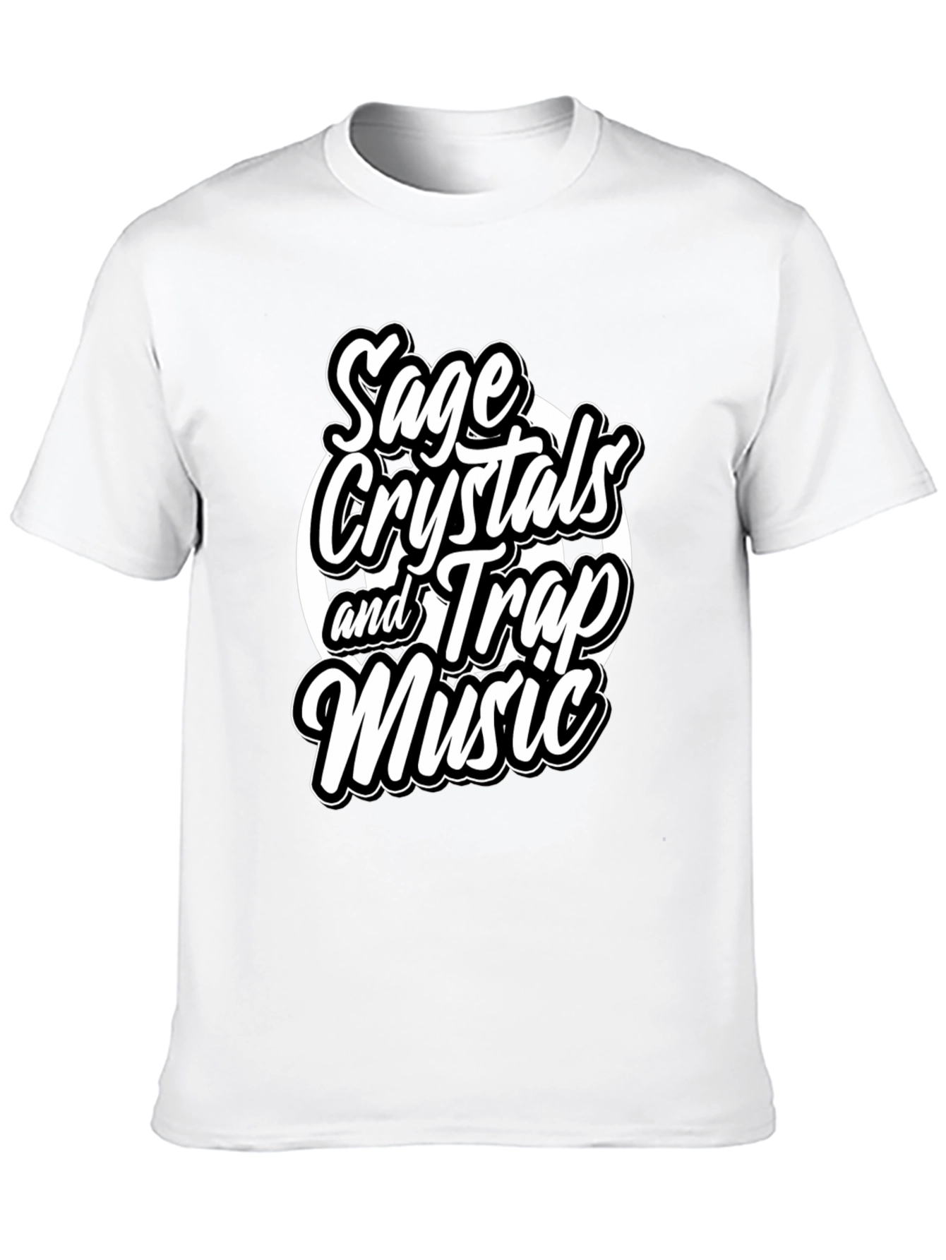 Sage Crystals & Trap Music T-Shirt