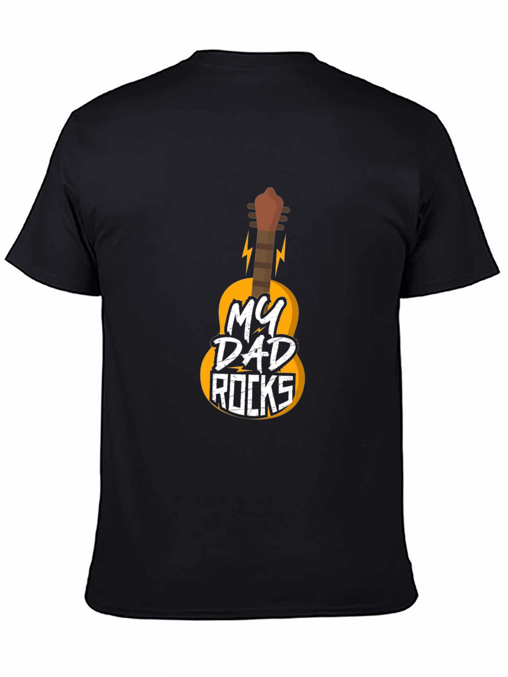 My Dad Rocks Guitar T-Shirt