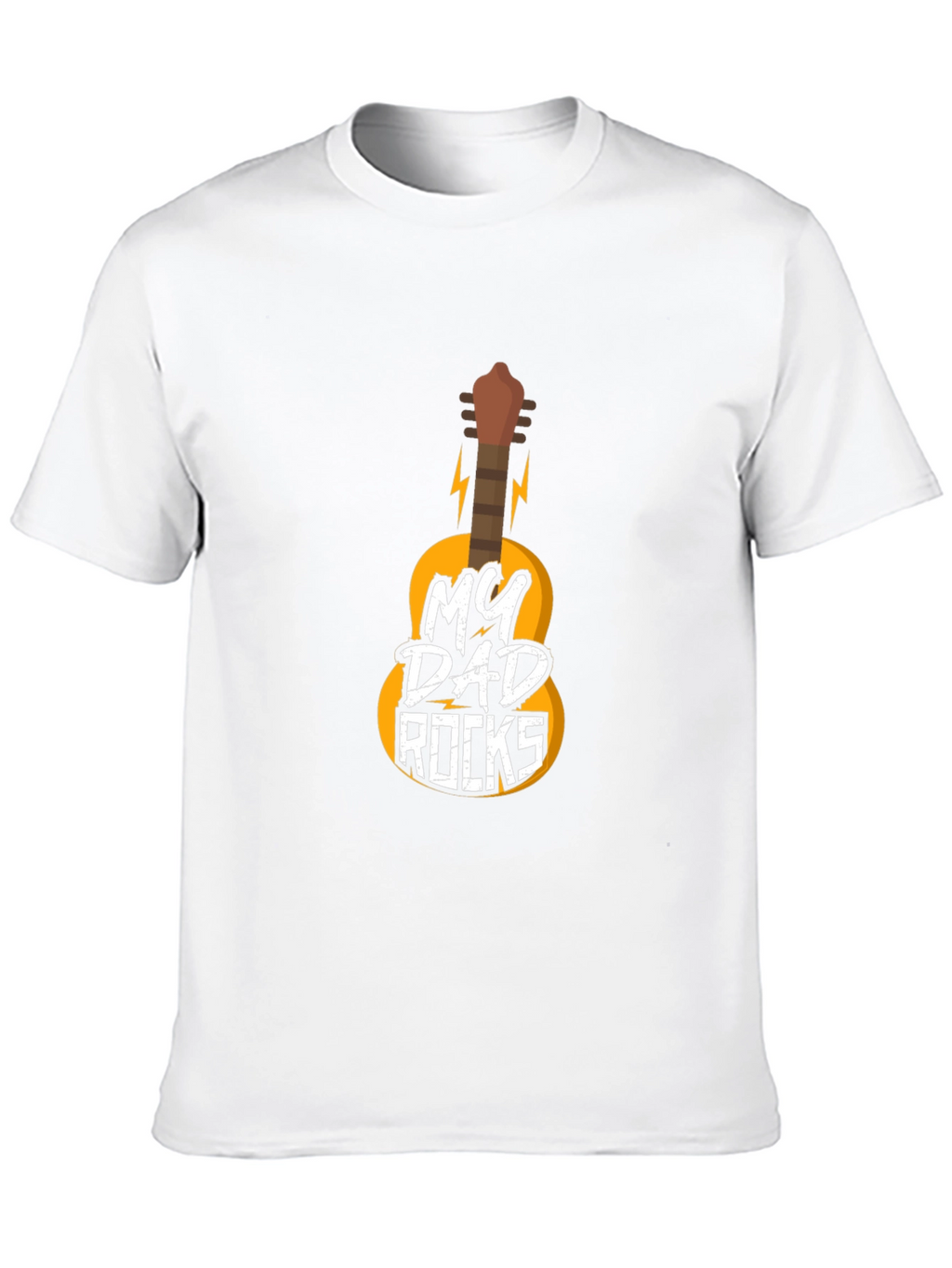 My Dad Rocks Guitar T-Shirt