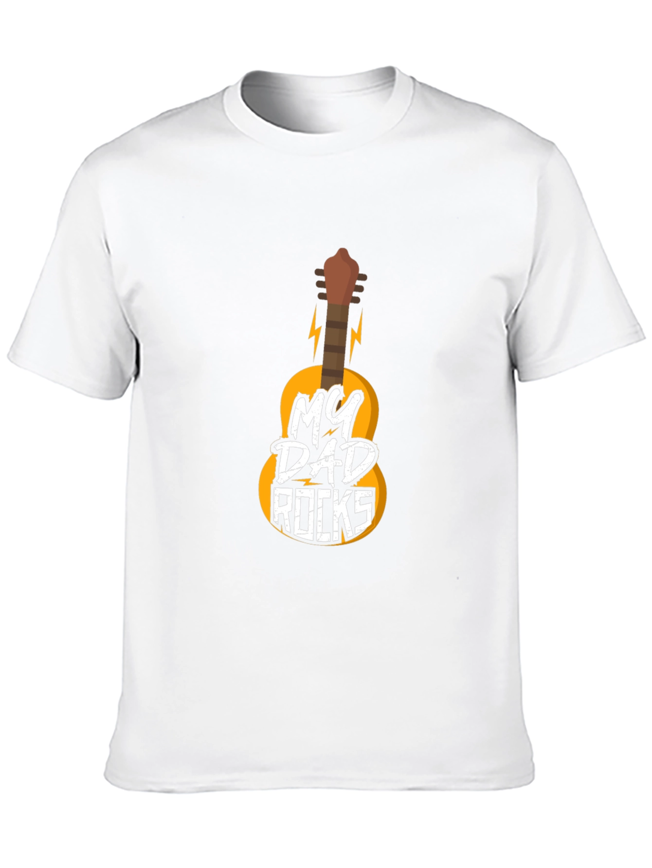 My Dad Rocks Guitar T-Shirt