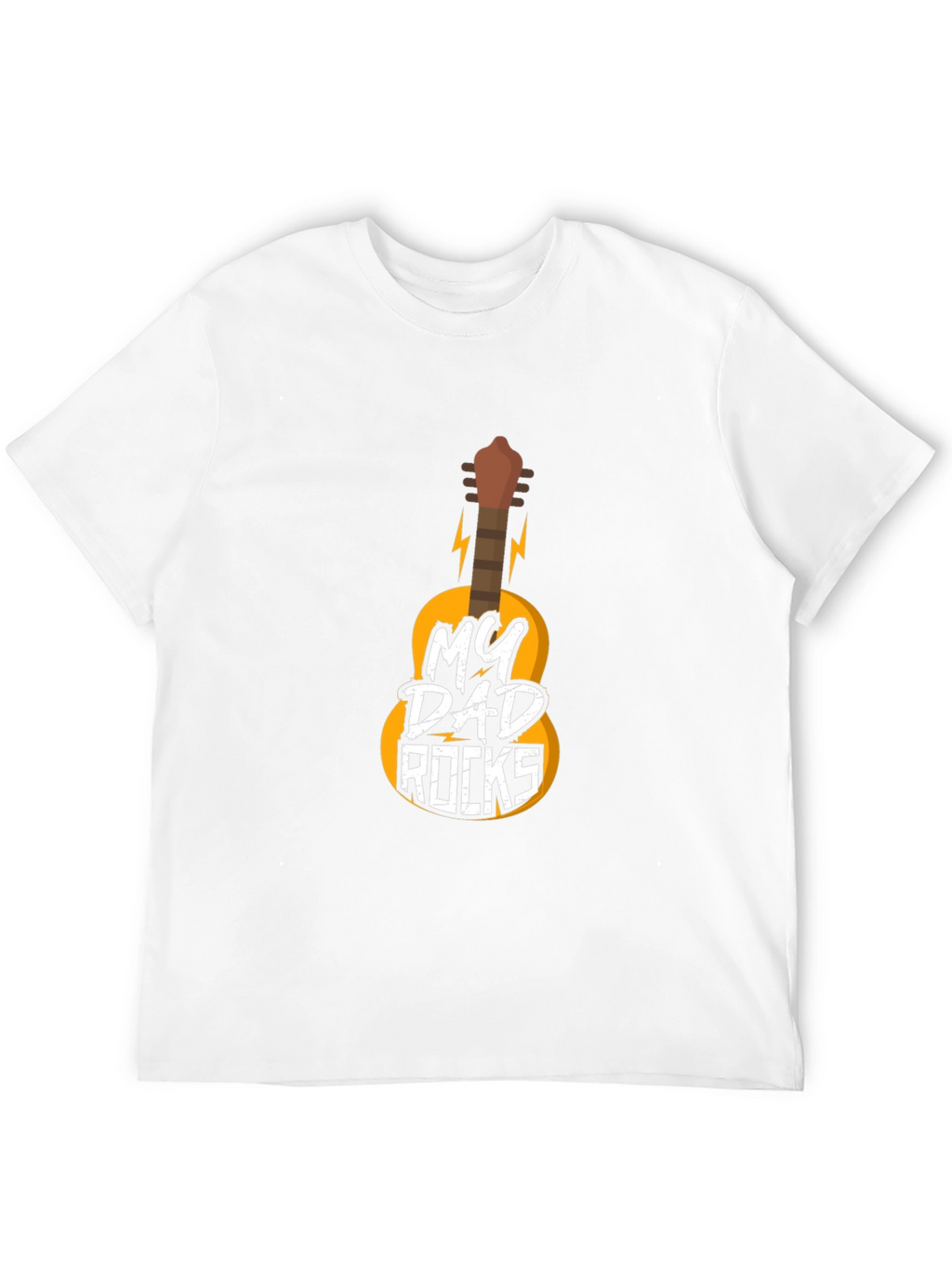 My Dad Rocks Guitar T-Shirt