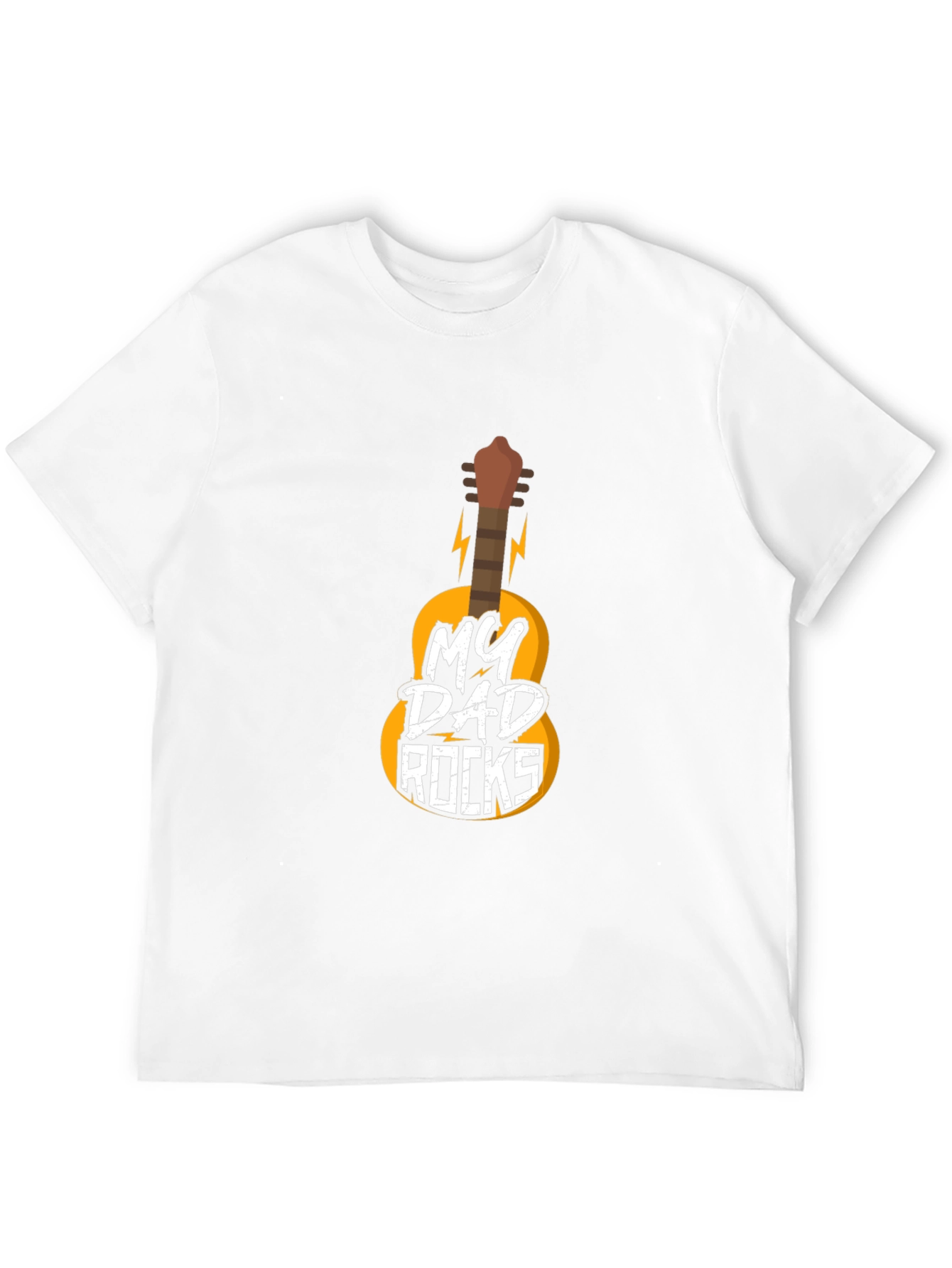 My Dad Rocks Guitar T-Shirt
