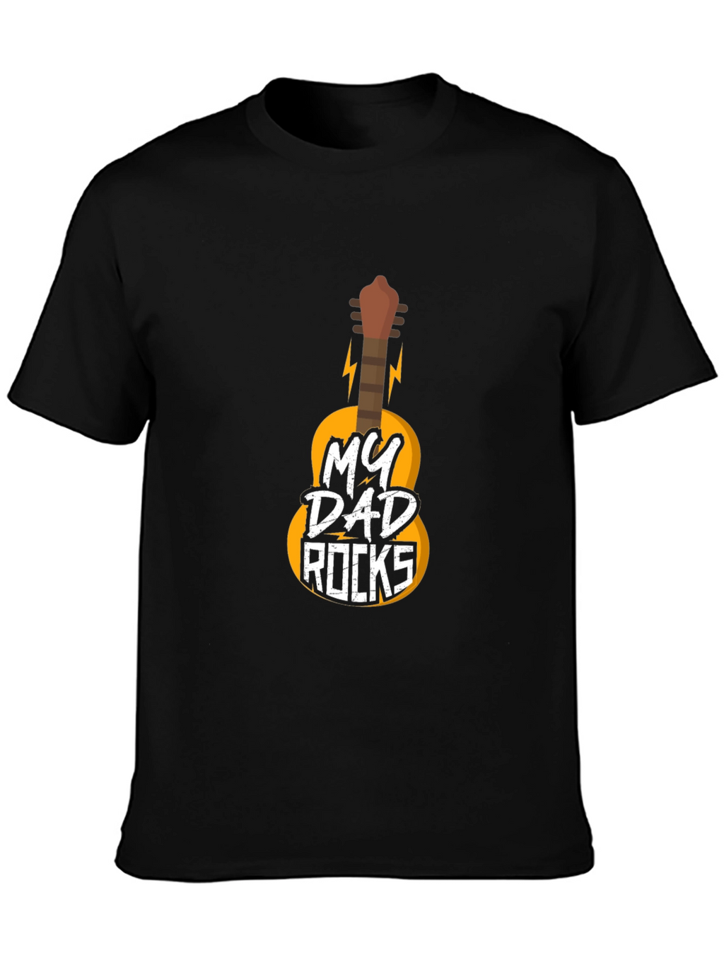 My Dad Rocks Guitar T-Shirt