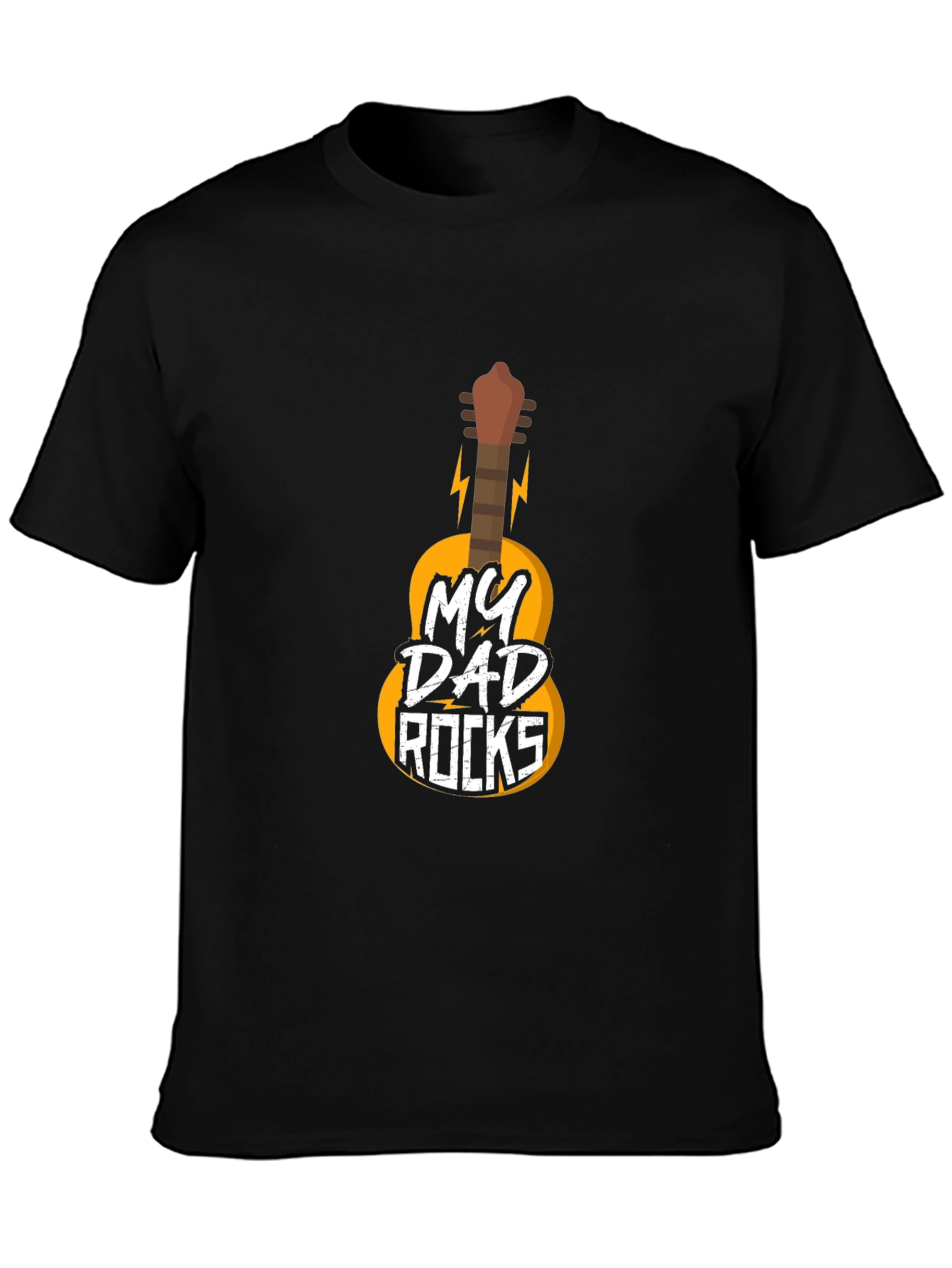 My Dad Rocks Guitar T-Shirt