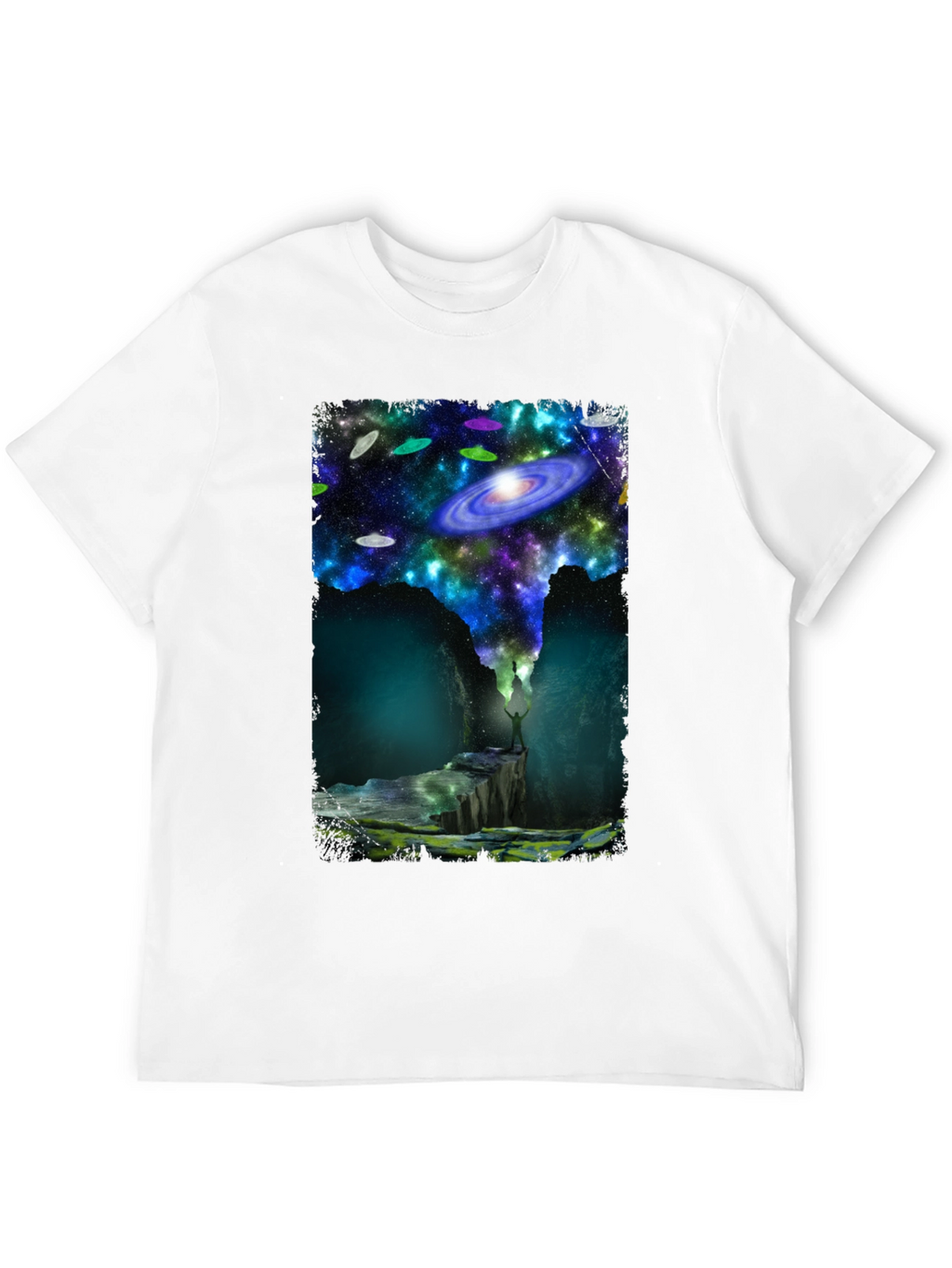 Cosmic Explorer Black T-Shirt