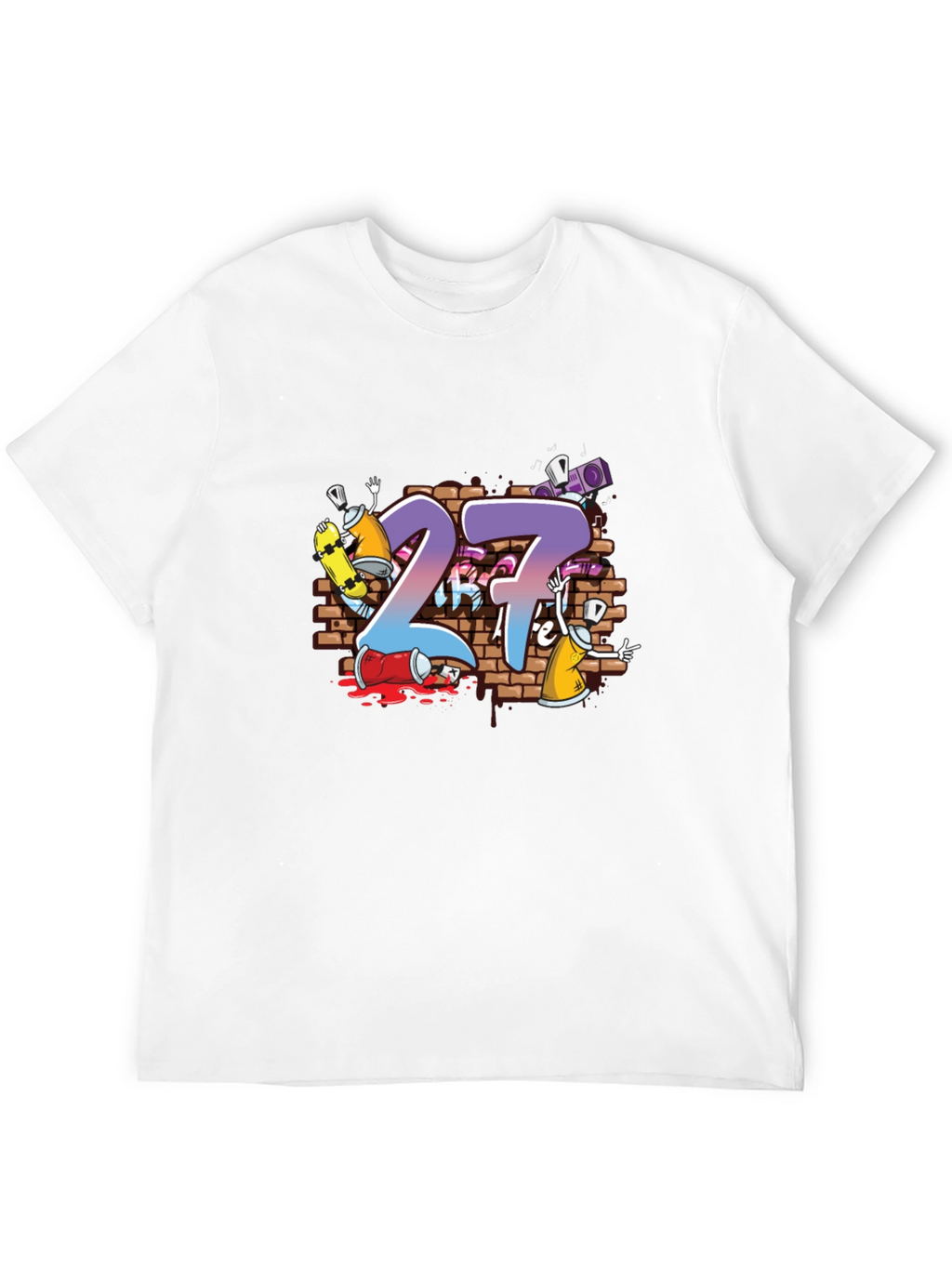 Graffiti 27 T-Shirt - Urban Style