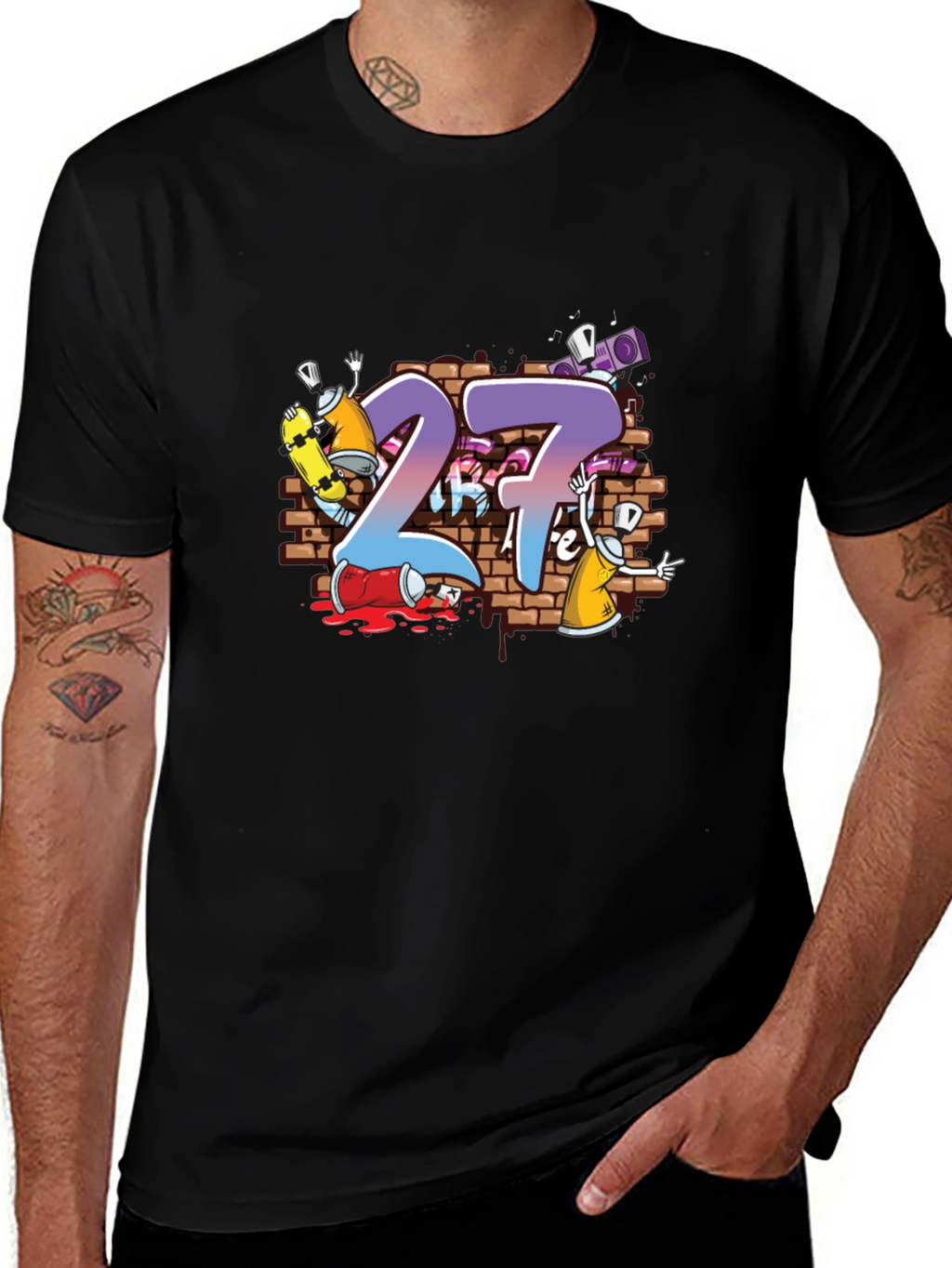 Graffiti 27 T-Shirt - Urban Style