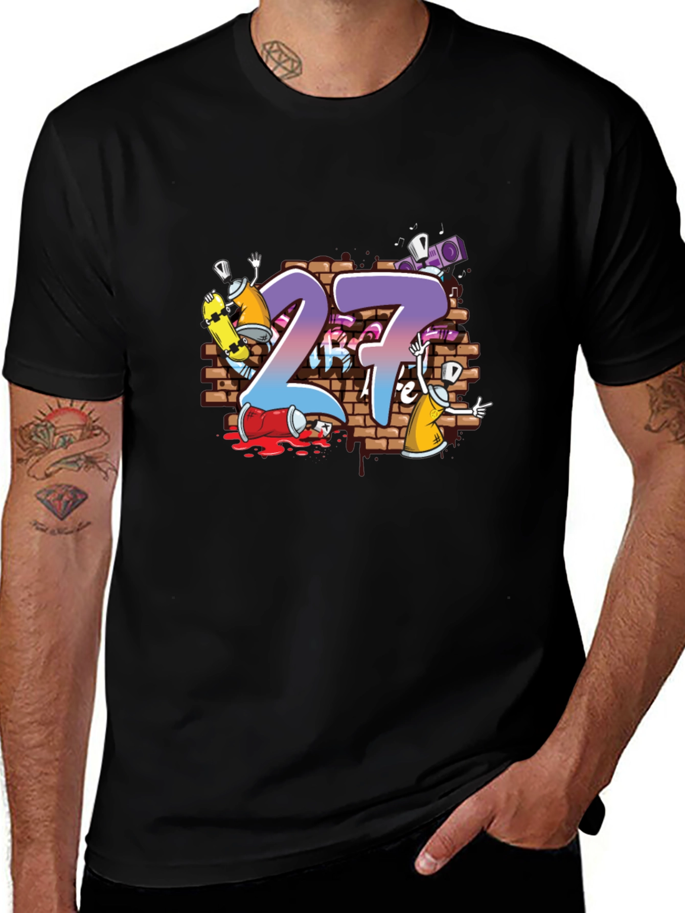 Graffiti 27 T-Shirt - Urban Style