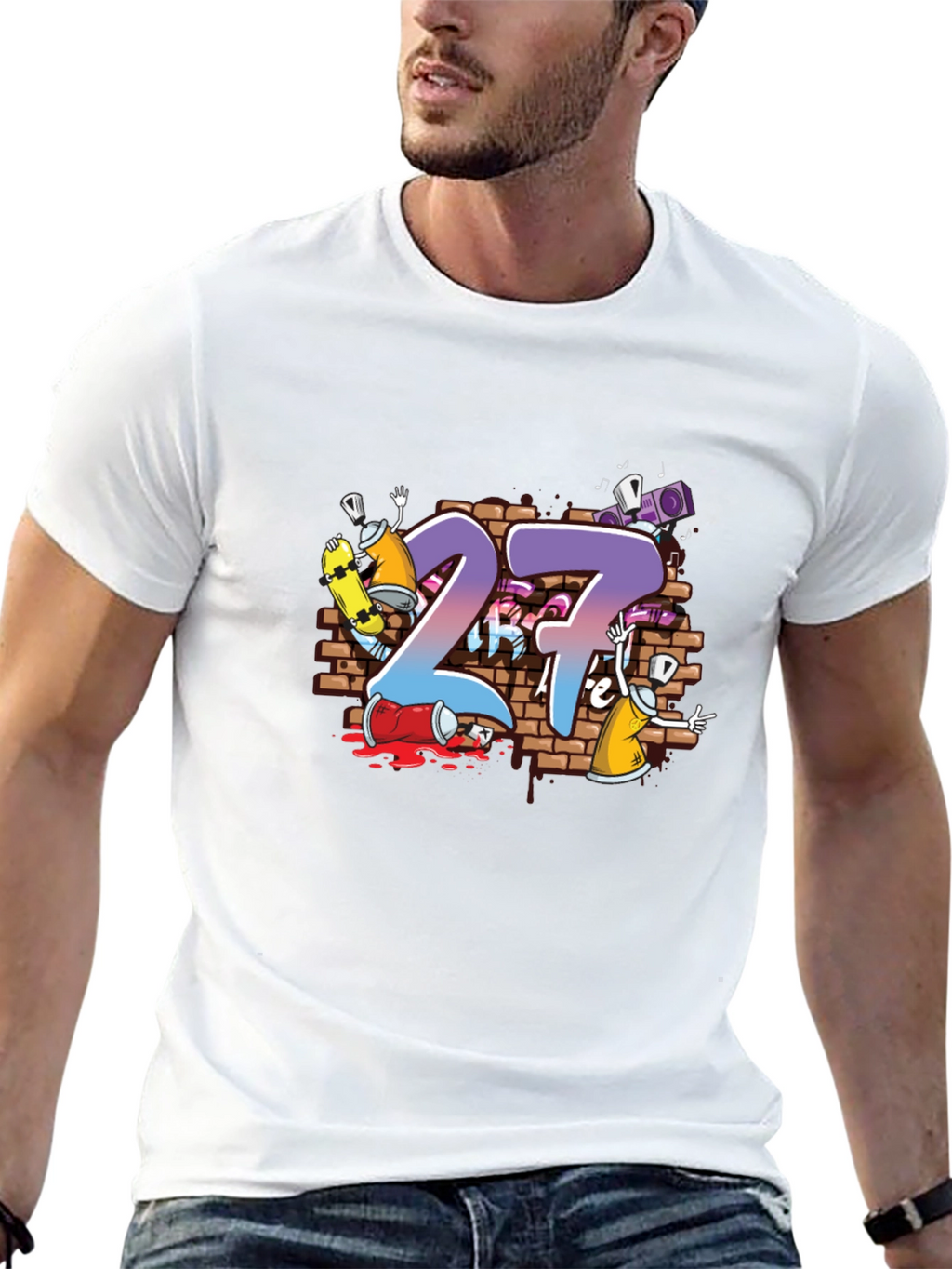 Graffiti 27 T-Shirt - Urban Style