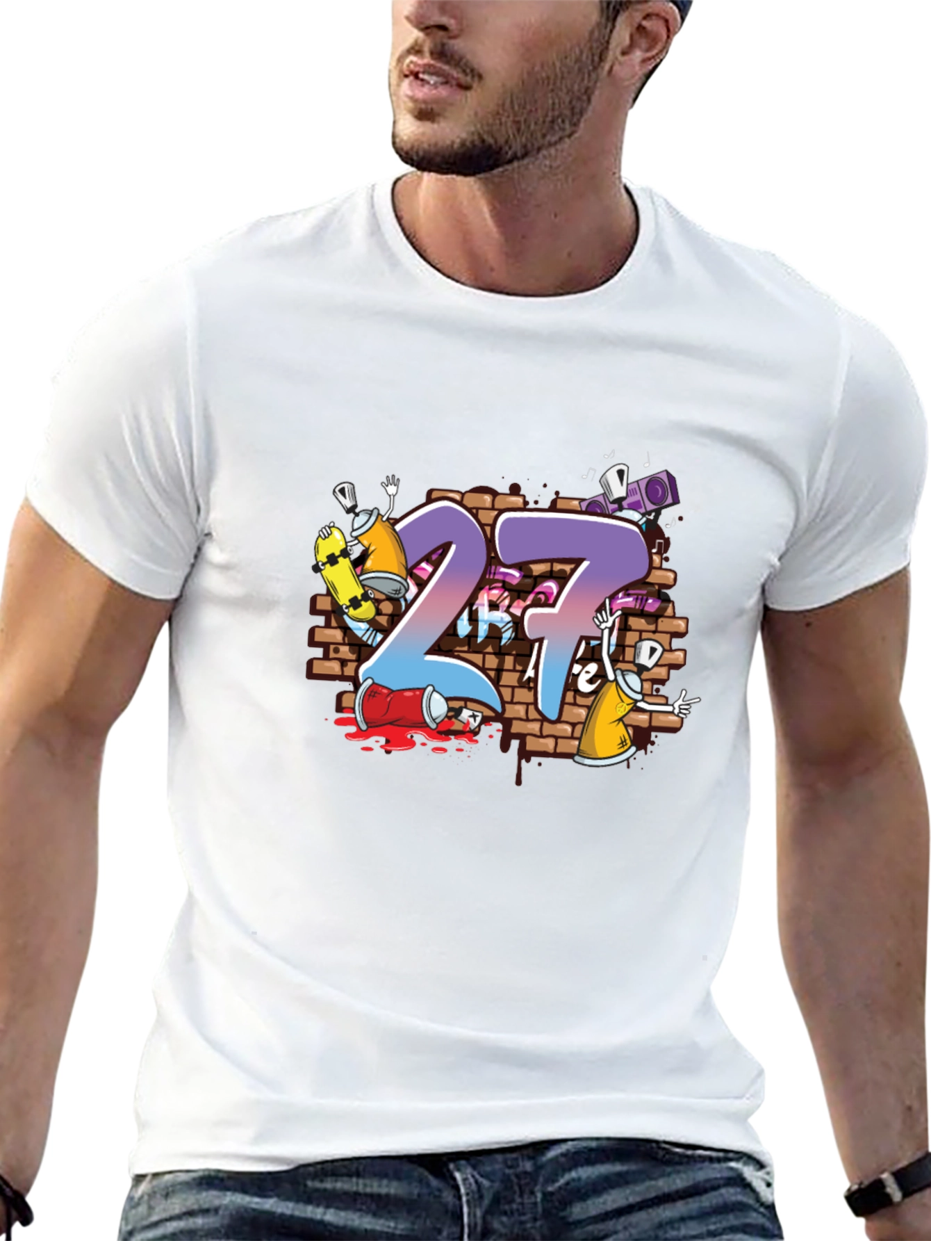 Graffiti 27 T-Shirt - Urban Style