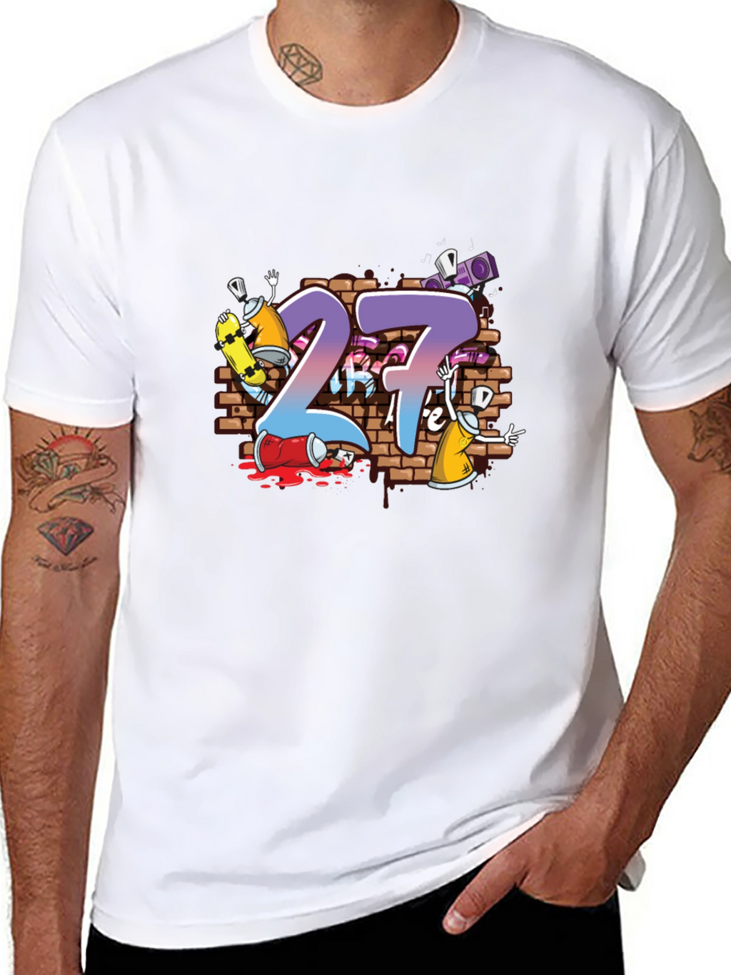 Graffiti 27 T-Shirt - Urban Style