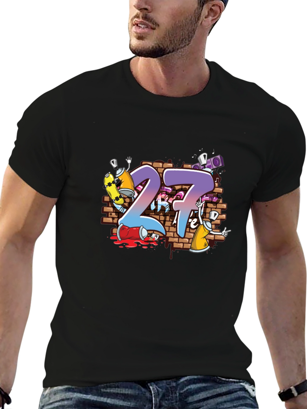 Graffiti 27 T-Shirt - Urban Style