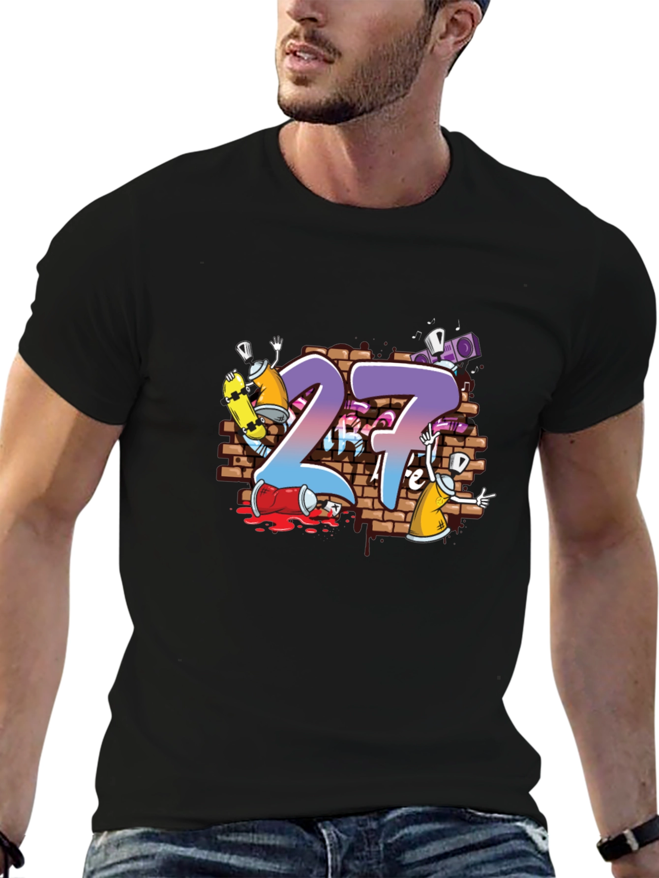 Graffiti 27 T-Shirt - Urban Style