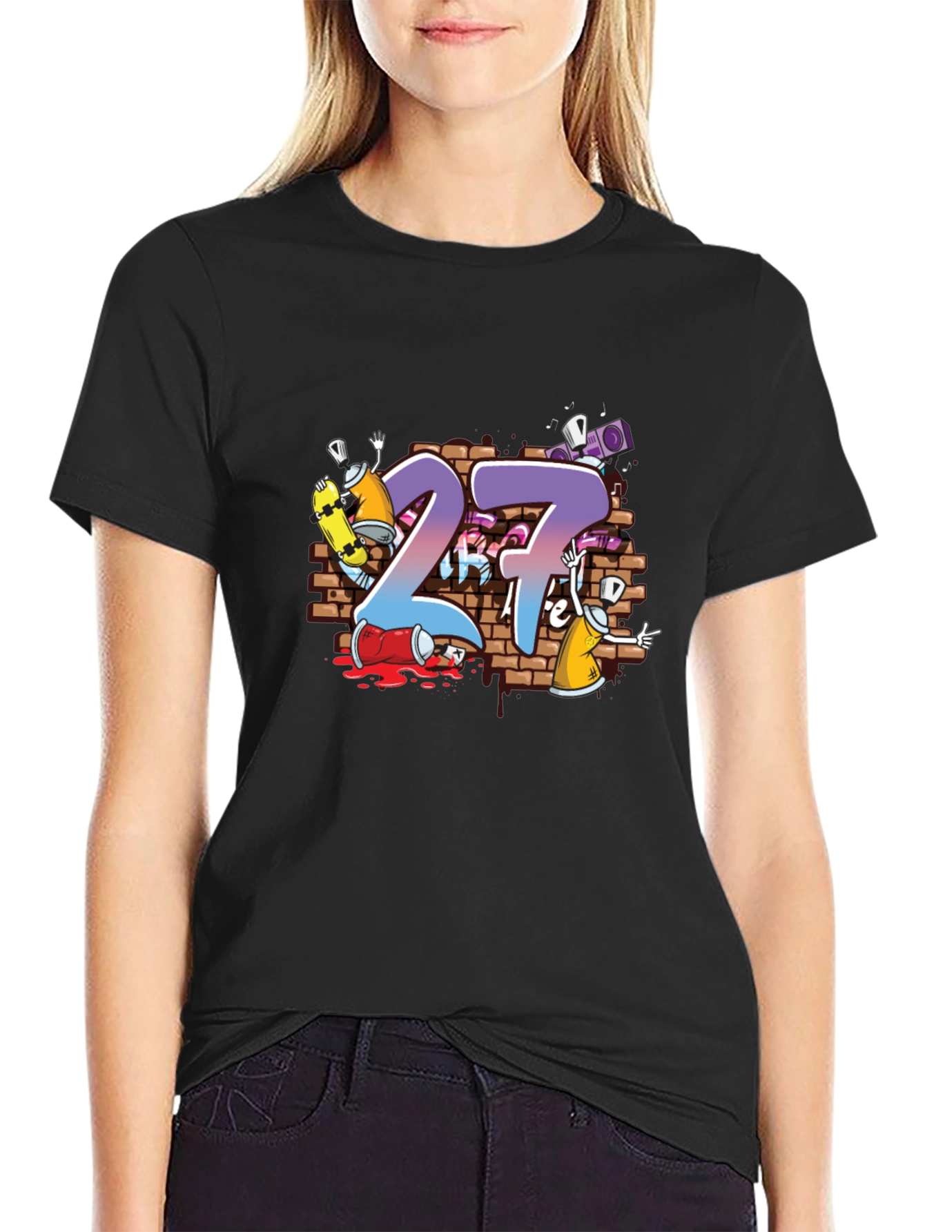 Graffiti 27 T-Shirt - Urban Style