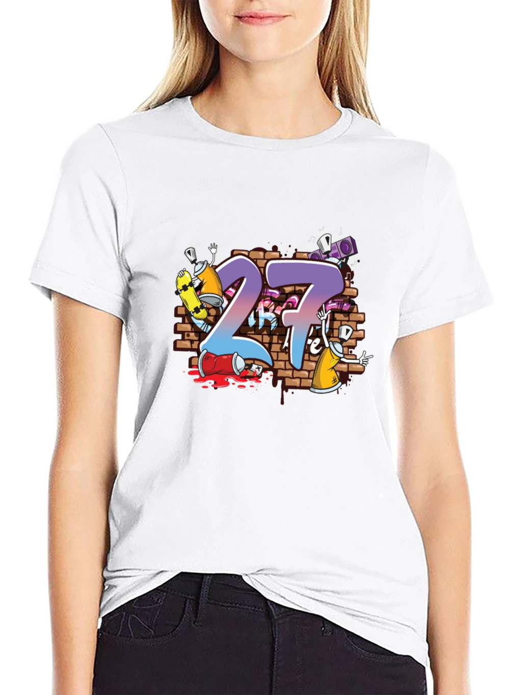 Graffiti 27 T-Shirt - Urban Style