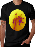 Fractal Art Graphic Tee - Abstract Design