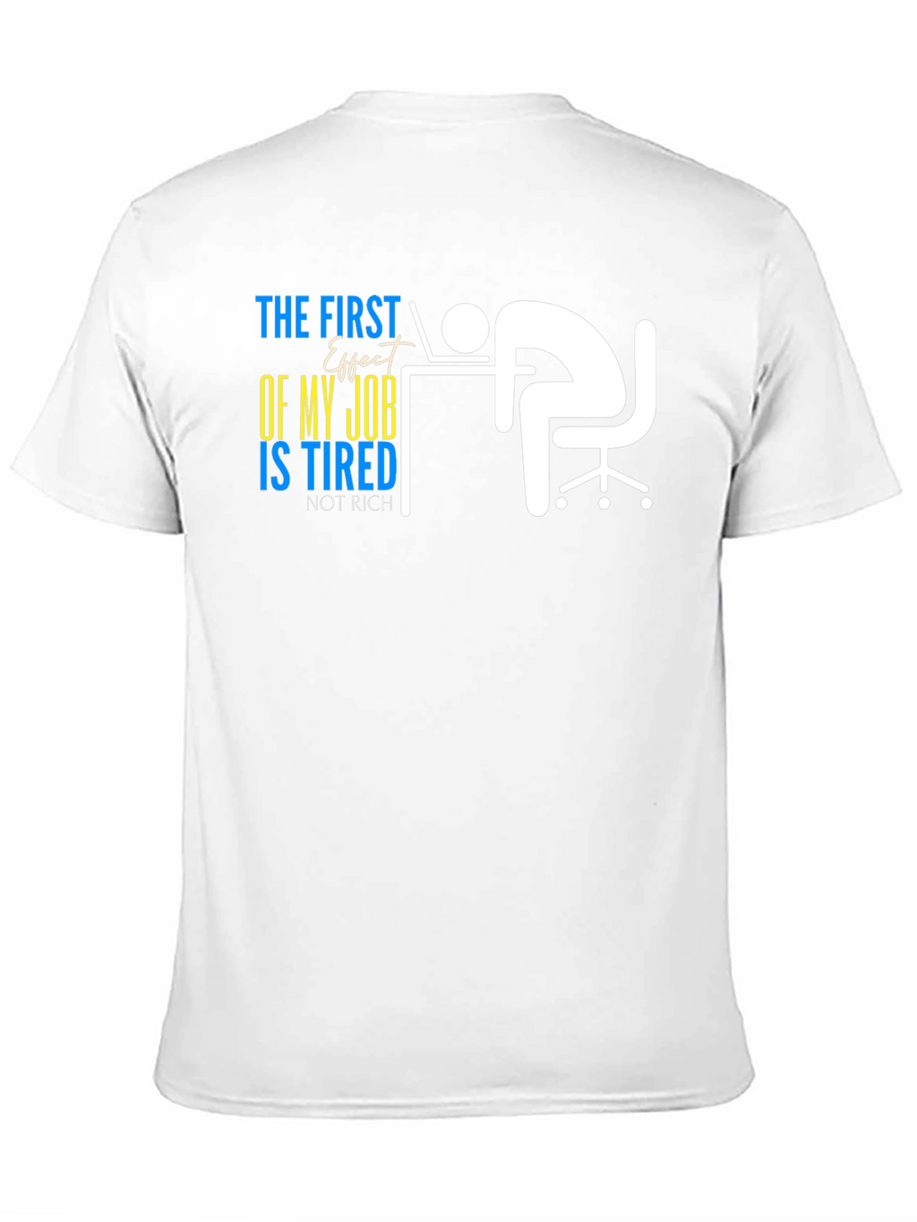 Tired of My Job Black T-Shirt