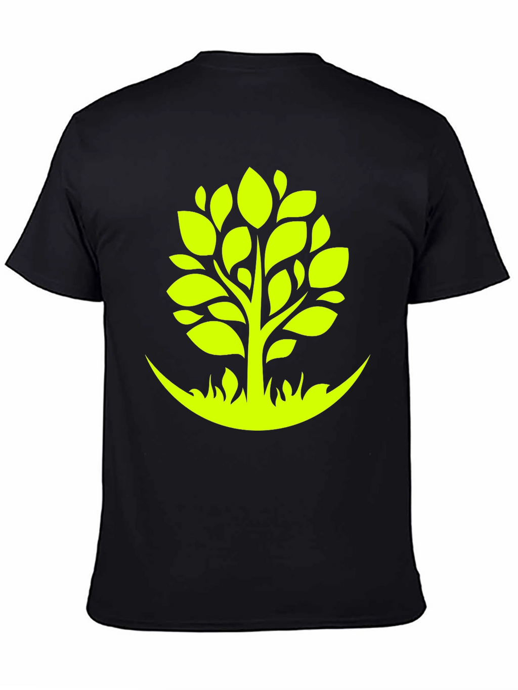 Green Tree Graphic Tee - Nature Inspired Style