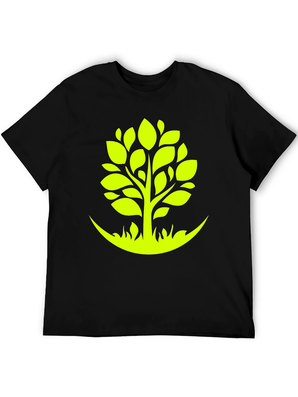 Green Tree Graphic Tee - Nature Inspired Style