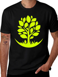 Green Tree Graphic Tee - Nature Inspired Style