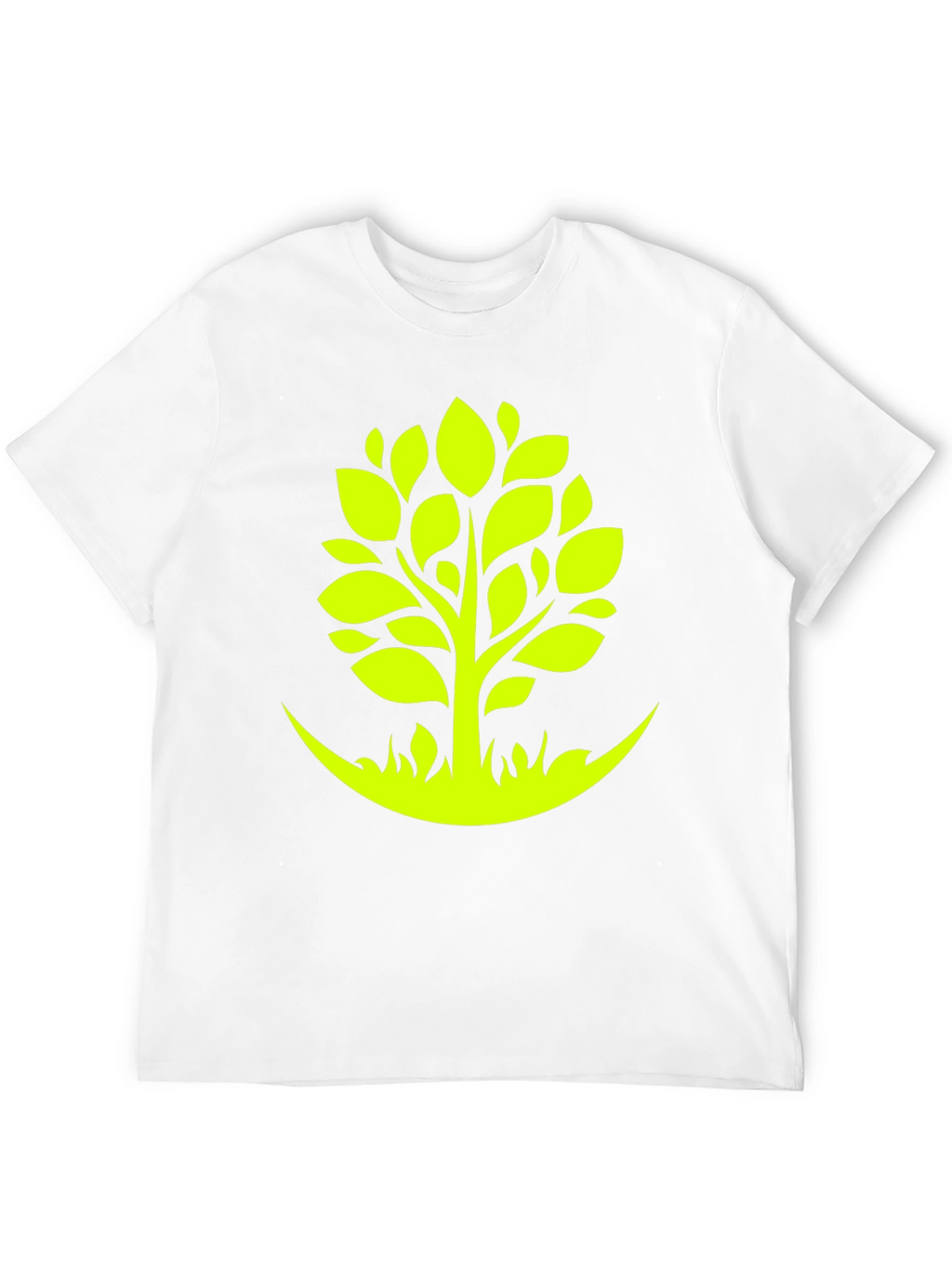 Green Tree Graphic Tee - Nature Inspired Style