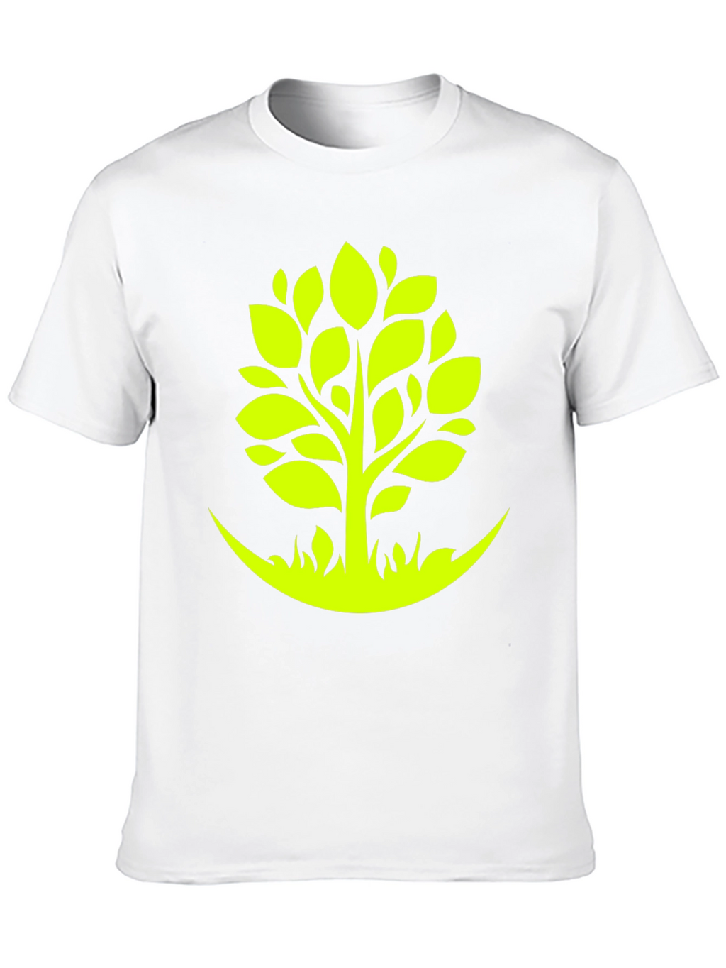 Green Tree Graphic Tee - Nature Inspired Style
