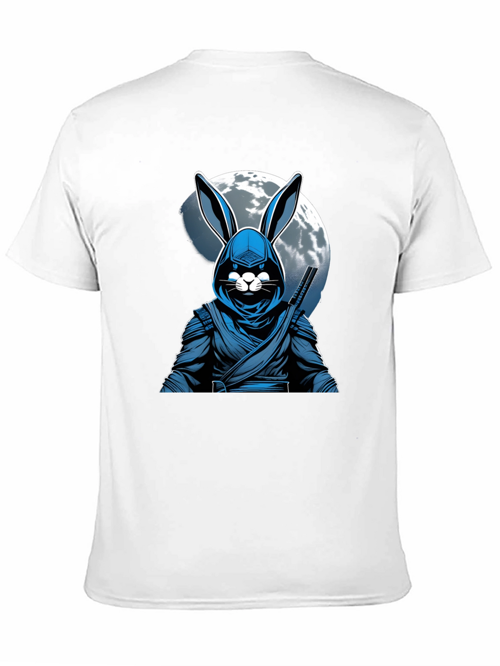 Ninja Rabbit Moon T-Shirt - Unique Graphic Tee