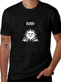 Boho Sun & Moon Graphic T-Shirt