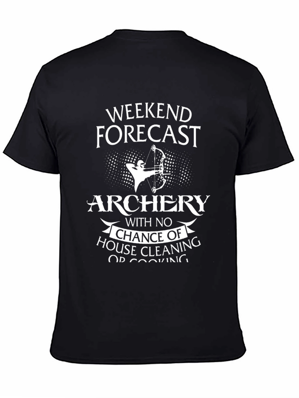 Archery Weekend Forecast Graphic T-Shirt